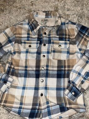 Boys Plaid shirt Jacket